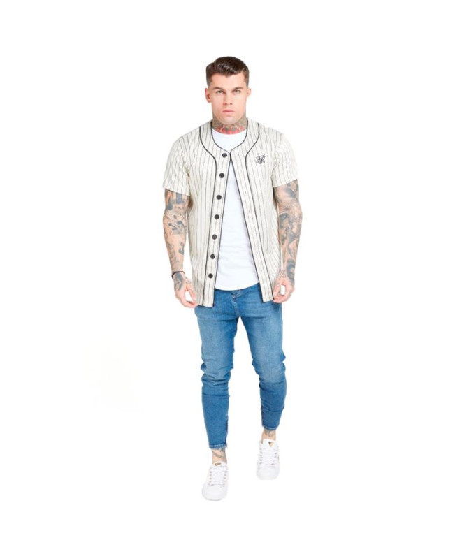Camiseta Siksilk Original Baseball Hombre