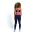 Top de Fitness Siksilk Neon Tape Bralette Mujer