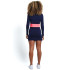 Falda Siksilk Neon Tape Mujer