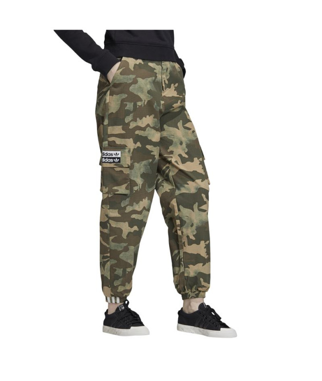 Pantalones deportivos adidas verde Mujer