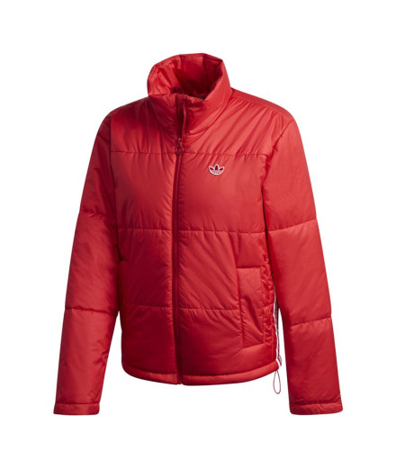 Chaqueta adidas Puffer rojo Mujer