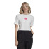 Camiseta adidas Adicolor 3D Trefoil blanco Mujer