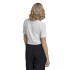 Camiseta adidas Adicolor 3D Trefoil blanco Mujer