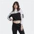 Camiseta adidas Cropped negro Mujer