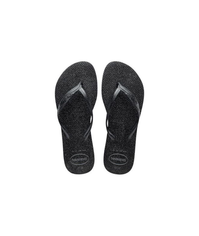 Chanclas Havaianas Fantasia Gloss Negro