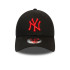 Gorra New Era New York Yankees Essential Logo Negro 9FORTY