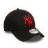 Gorra New Era New York Yankees Essential Logo Negro 9FORTY