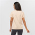 Camiseta Fitness Salomon Big Logo Nude