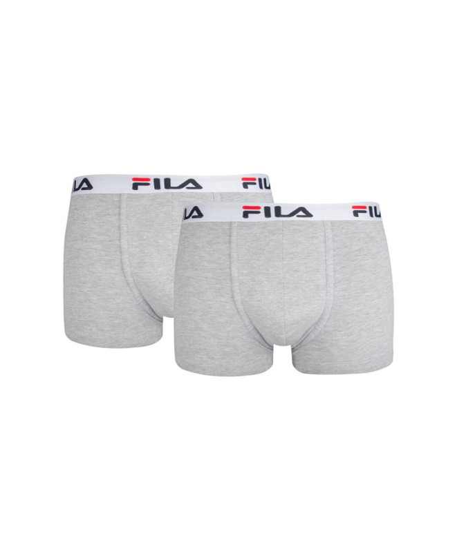 Pack 2 Boxers Sportswear Fila Man Gris