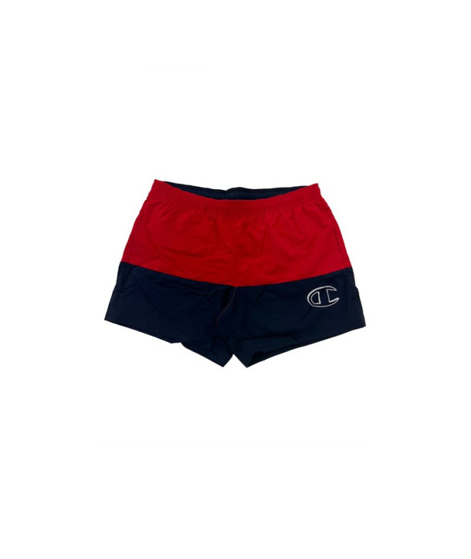 Bañador Champion Beachshort Blue-Red