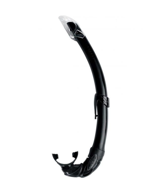 Tubo de Snorkel Cressi Sub Mexico Dark-Negro