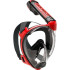 Máscara de Snorkel Cressi Sub Duke Dark-Rojo S/M