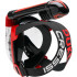 Máscara de Snorkel Cressi Sub Duke Dark-Rojo S/M