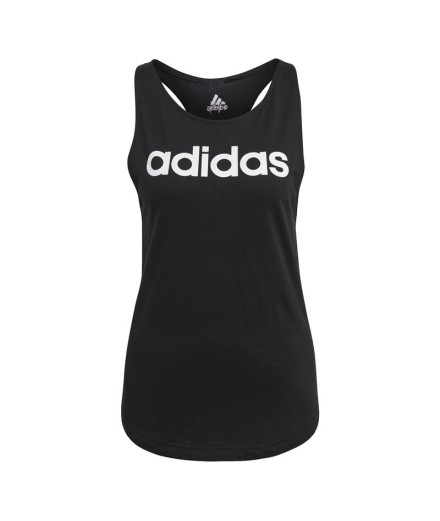 Camiseta adidas Lin Tk Mujer Negro