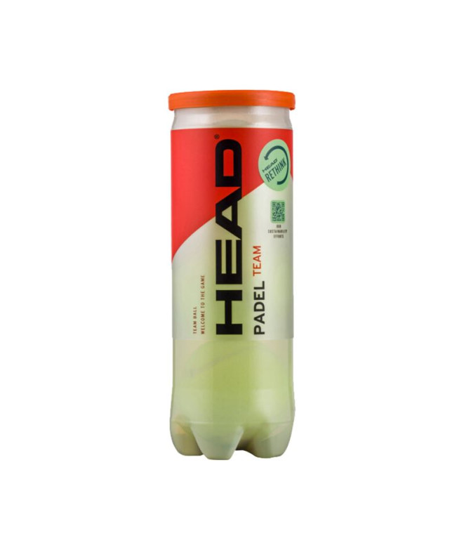 Pelotas de Pádel Head Team 3B Head 6Dz