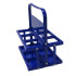 Portabotellas de Fútbol Atipick PVC plegable 6 und 0.75L Blue