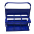 Portabotellas de Fútbol Atipick PVC plegable 6 und 0.75L Blue