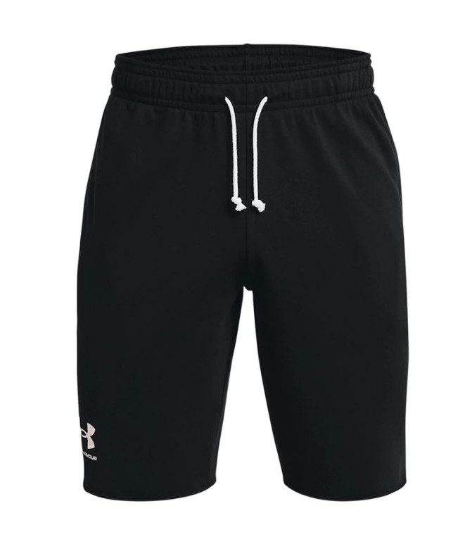Pantalones Under Armout Rival Terry Negro