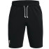 Pantalones Under Armout Rival Terry Negro