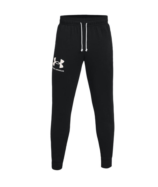 Pantalones Under Armour Rival Terry Negro Hombre