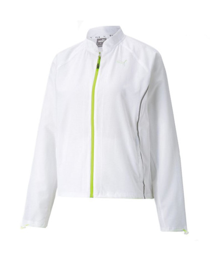 Chaqueta de Running Puma Woven Ultra Blanco