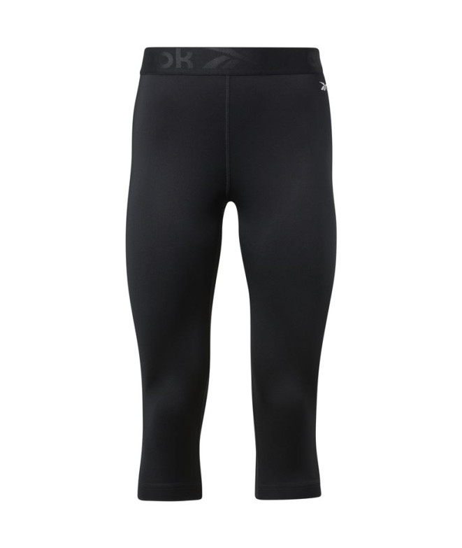 Mallas de fitness Reebok Capri Night Black