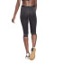 Mallas de fitness Reebok Capri Night Black