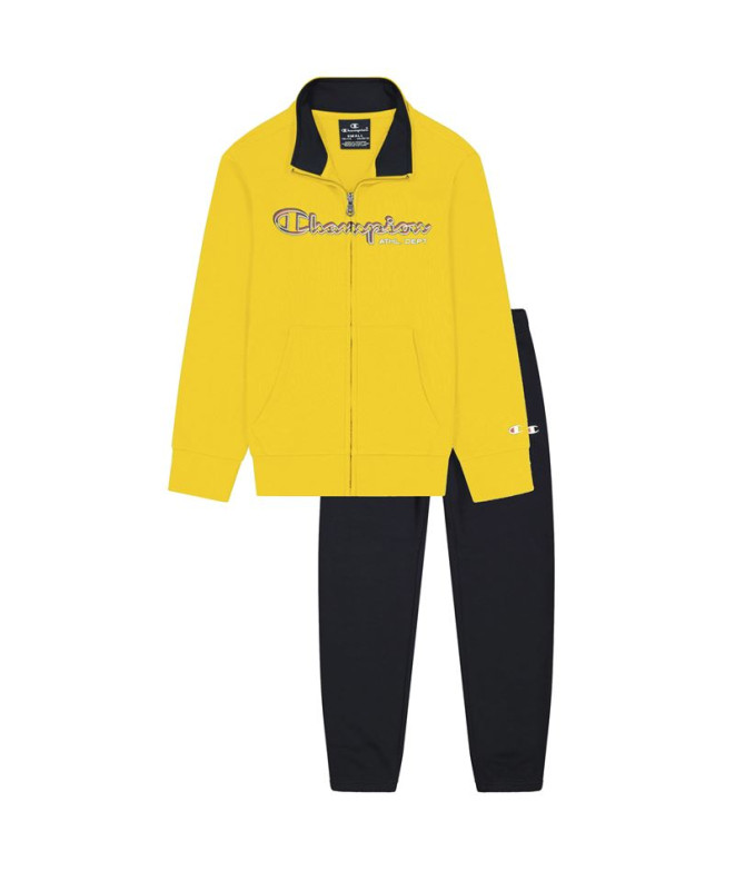 Chándal Champion Full Zip Boy Yellow