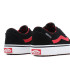 Zapatillas Vans Ward VansGuard YT Suede Black Red