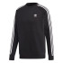 Sudadera adidas 3 Stripes negro Hombre