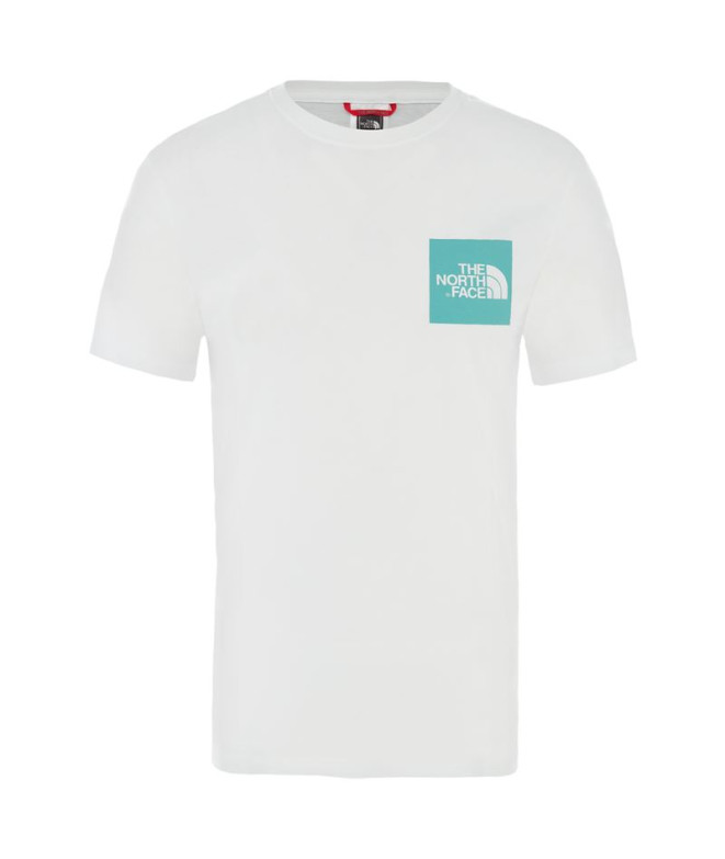 Camiseta The North Face Fine blanco/azul Hombre