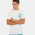 Camiseta The North Face Fine blanco/azul Hombre