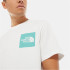 Camiseta The North Face Fine blanco/azul Hombre