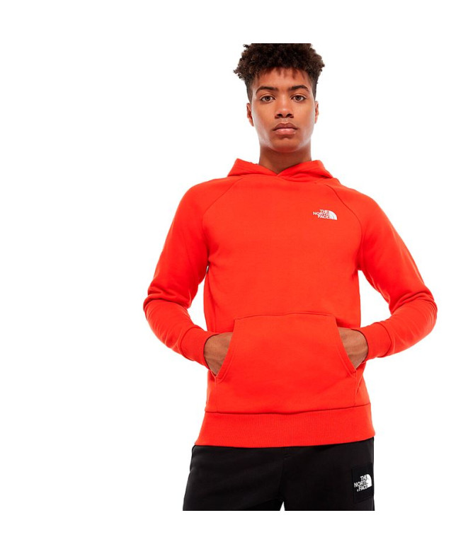 Sudadera The North Face Raglan Red Box rojo Hombre