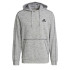 Sudadera adidas Essentials Mélange Embroidered Small Logo M Grey