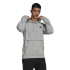 Sudadera adidas Essentials Mélange Embroidered Small Logo M Grey