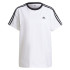 Camiseta adidas 3S Bf Mujer Blanco