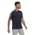 Camiseta adidas Essentials 3 bandas M Legend Ink