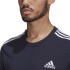 Camiseta adidas Essentials 3 bandas M Legend Ink