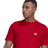 Camiseta de trainning adidas Aeroready Designed To Move Sport M Scarlet