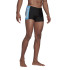 Bañador de natacion adidas Three second M negro