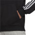 Sudadera con capucha adidas Essentials 3 bandas M Black