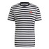 Camiseta adidas Essentials Stripey Embroidered Logo M