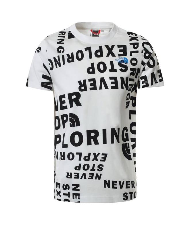 Camiseta The North Face Simple Dome Jr White