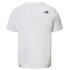 Camiseta The North Face Easy Girl White