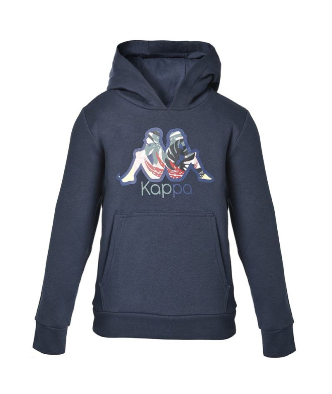 Sudadera Kappa Cache Azul
