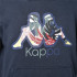 Sudadera Kappa Cache Azul