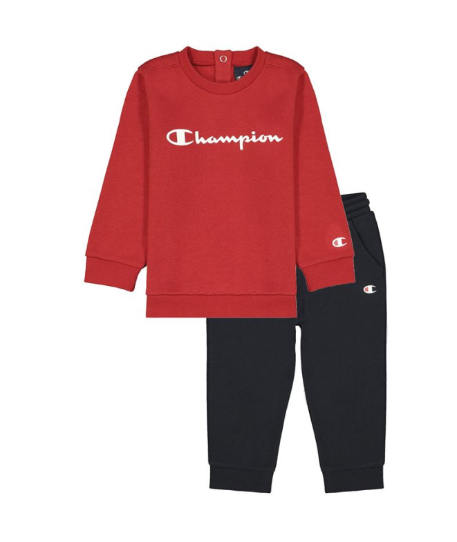 Conjunto Champion Crewneck Baby Red