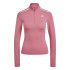 Camiseta de training adidas Zíper 3/4 Hyperglam W Rose Tone