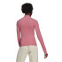 Camiseta de training adidas Zíper 3/4 Hyperglam W Rose Tone